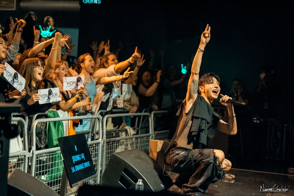 Bang Yongguk at Dingwalls in Camden Lock, London / Image © Narine Chalabi for View of the Arts
