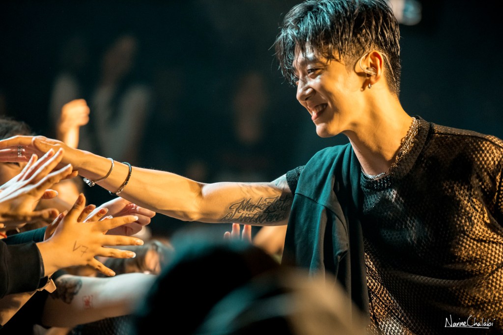 Bang Yongguk at Dingwalls in Camden Lock, London / Image © Narine Chalabi for View of the Arts

