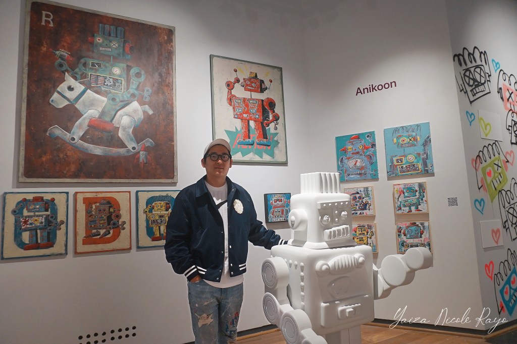 Anikoon at the Korean Art London / Image © Yaize Nicole Raya