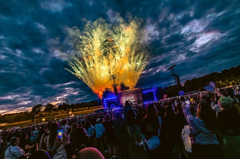 j-hope at the Lollapalooza / Image courtesy of BIGHIT MUSIC