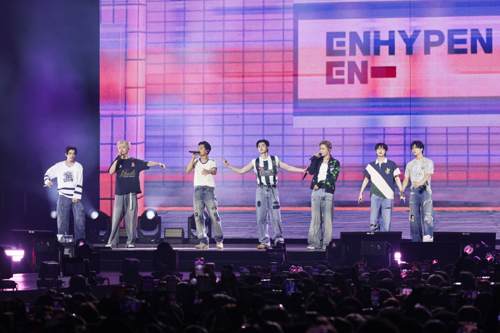 ENHYPEN at the O2 Arena in London / Image © BELIFT LAB